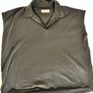 Figs Black Polo Shirt